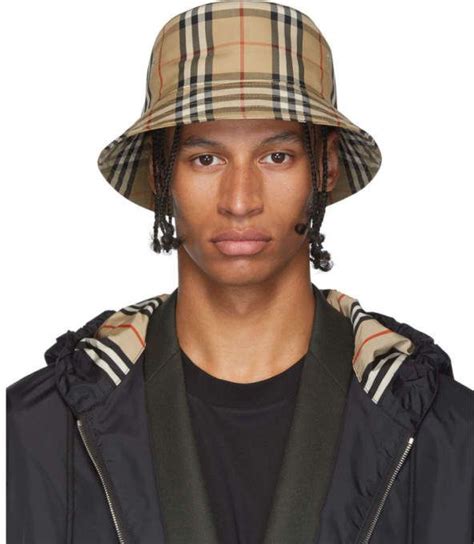 burberry merino wool hat|burberry bucket hats men's.